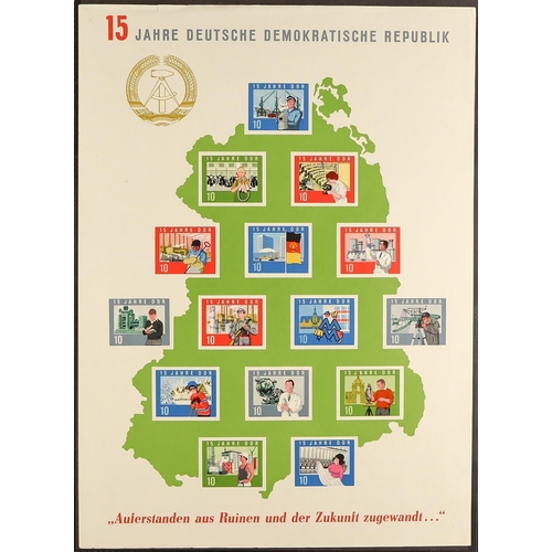 530 - GERMANY EAST 1960-90 a box of collections in albums, incl. never hinged mint with better 1960's seen... 