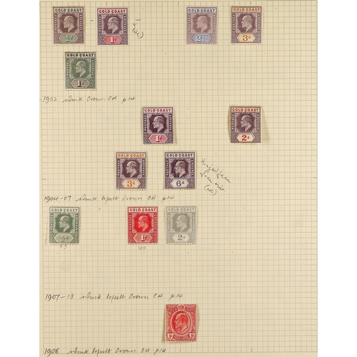 566 - GOLD COAST 1884-1928 MINT COLLECTION incl. 1884-91 to 1s (2 shades), 1898-1902 to 1s, 1902 to 1s, 19... 