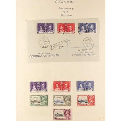 578 - GRENADA 1861-1952 COLLECTION incl. 1861-62 1d & 6d (x2) used, 1863-71 1d (x8) & 6d (x4), 1878 to 6d ... 