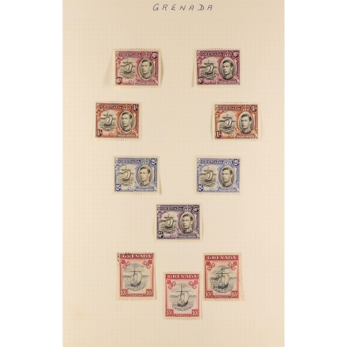 578 - GRENADA 1861-1952 COLLECTION incl. 1861-62 1d & 6d (x2) used, 1863-71 1d (x8) & 6d (x4), 1878 to 6d ... 