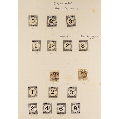 578 - GRENADA 1861-1952 COLLECTION incl. 1861-62 1d & 6d (x2) used, 1863-71 1d (x8) & 6d (x4), 1878 to 6d ... 