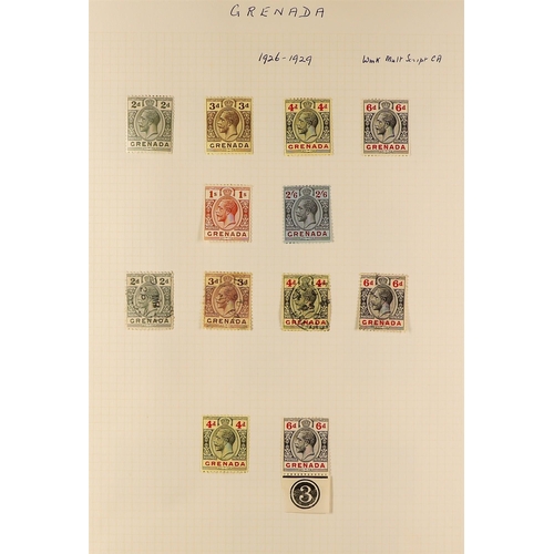 578 - GRENADA 1861-1952 COLLECTION incl. 1861-62 1d & 6d (x2) used, 1863-71 1d (x8) & 6d (x4), 1878 to 6d ... 