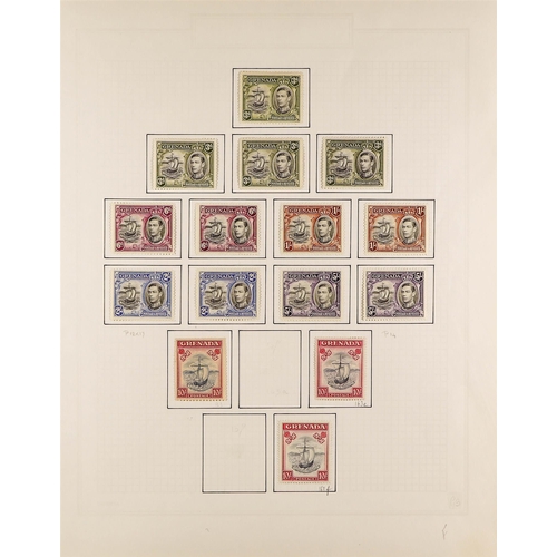 583 - GRENADA 1937-51 MINT COLLECTION incl. 1938-50 set incl. 10s x3 different, 1948 Wedding set, 1951 set... 