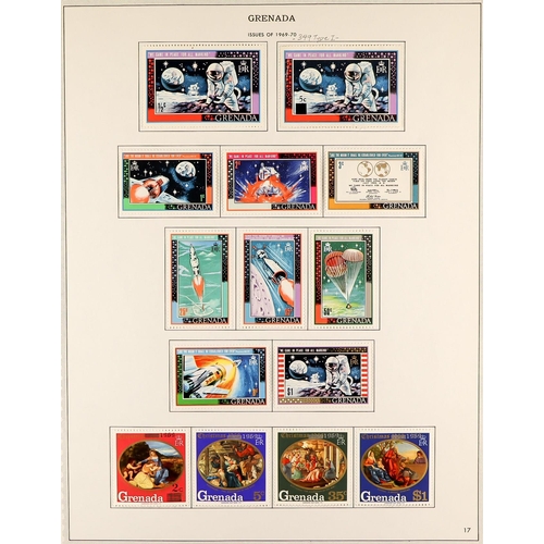 585 - GRENADA 1953-83 COLLECTION of largely never hinged mint (few mint and used), with many commemorative... 