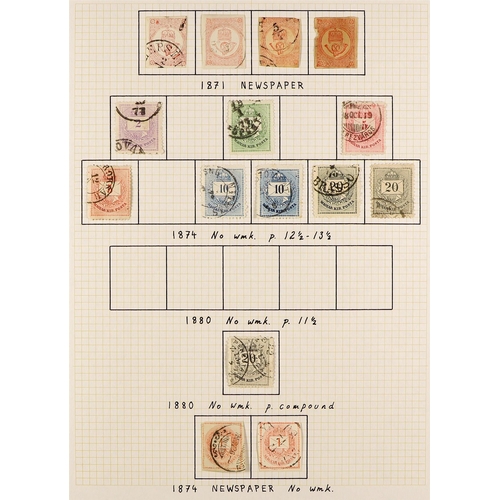600 - HUNGARY 1871-1944 mint & used collection (mostly mint), incl. 1871 Franz Joseph issues to 25k shades... 
