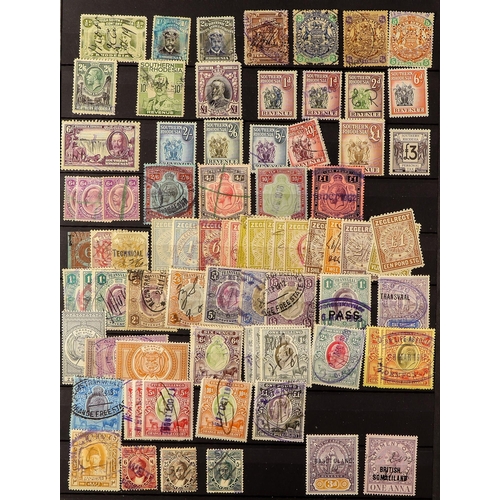 61 - COLLECTIONS & ACCUMULATIONS BRITISH AFRICA - REVENUE STAMPS COLLECTION incl. Cape of Good Hope, Oran... 