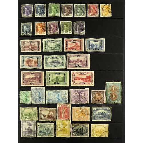 67 - COLLECTIONS & ACCUMULATIONS WORLD RANGES on Hagner pages and stock cards, note better Aden, Iraq, It... 