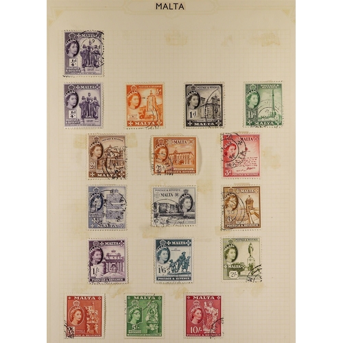 70 - COLLECTIONS & ACCUMULATIONS BRITISH COMMONWEALTH COLLECTION with stamps from mainly smaller countrie... 