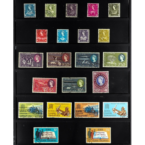 705 - K.U.T. 1937-1965 COMPLETE USED COLLECTION incl. 1938-54 Pictorials set with most perforation types i... 