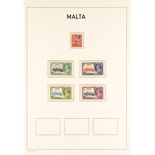 755 - MALTA 1914-35 MINT COLLECTION incl. 1914-21 set to 1s (x3) & 2s6d with shades, 1921-22 most vals to ... 