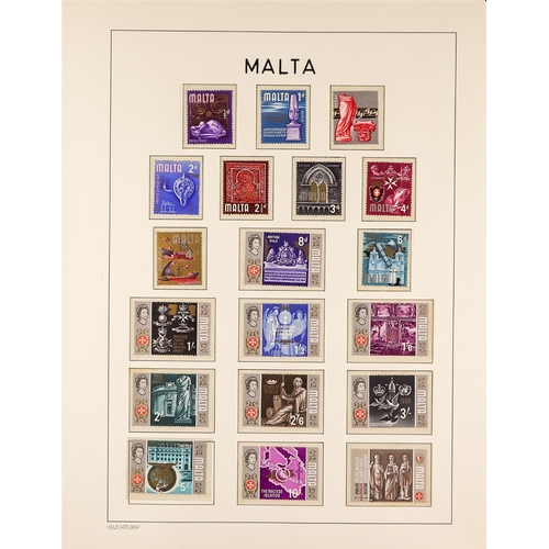 759 - MALTA 1953-69 COMPLETE NEVER HINGED MINT COLLECTION incl. 1956-58 set, 1965-70 set etc. S.T.C. £180+... 