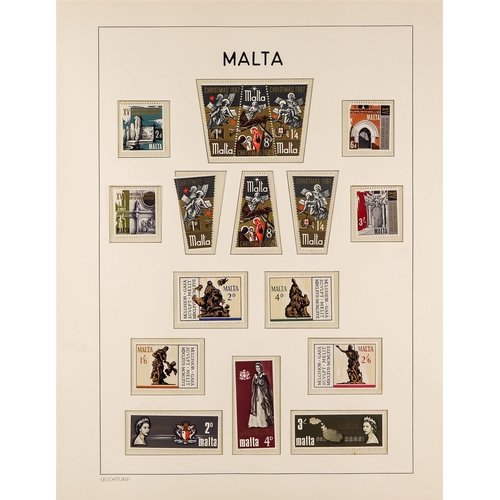 759 - MALTA 1953-69 COMPLETE NEVER HINGED MINT COLLECTION incl. 1956-58 set, 1965-70 set etc. S.T.C. £180+... 