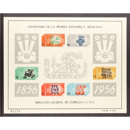 767 - MEXICO 1920's-60's COLLECTION of mostly never hinged mint with many complete sets incl. 1946 UN 10p ... 