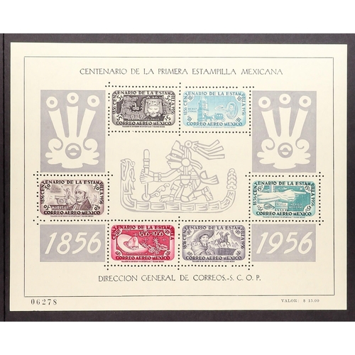 767 - MEXICO 1920's-60's COLLECTION of mostly never hinged mint with many complete sets incl. 1946 UN 10p ... 