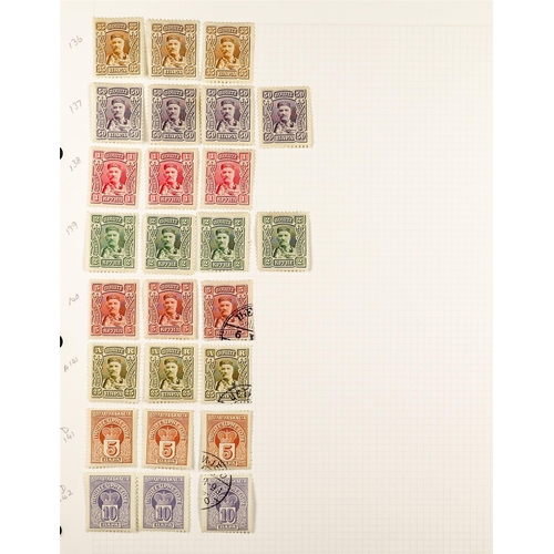 774 - MONTENEGRO 1874-1921 INTERESTING COLLECTION on pages, mint & used, includes 1874-93 issues with vari... 