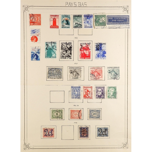 794 - NETHERLANDS 1852-1928 USED COLLECTION incl. 1852 set, 1864 set, 1867-70 set, 1869-71 Arms set, 1872-... 