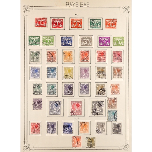 794 - NETHERLANDS 1852-1928 USED COLLECTION incl. 1852 set, 1864 set, 1867-70 set, 1869-71 Arms set, 1872-... 