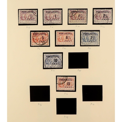 796 - NETHERLANDS 1864-1942 COLLECTION of mint & used in a Schaubek binder with many better values, perf v... 