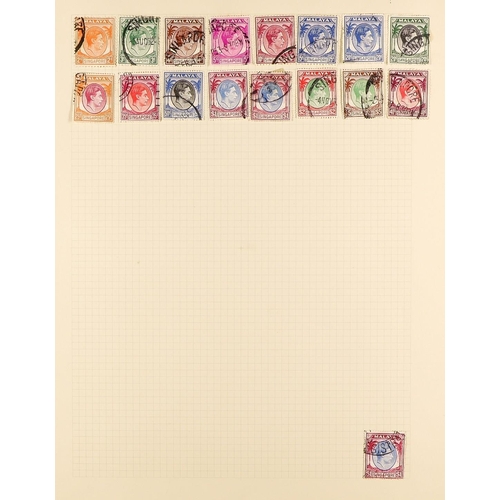 81 - COLLECTIONS & ACCUMULATIONS WORLD IN TWO CARTONS with reasonable Commonwealth in two albums,  GB FDC... 