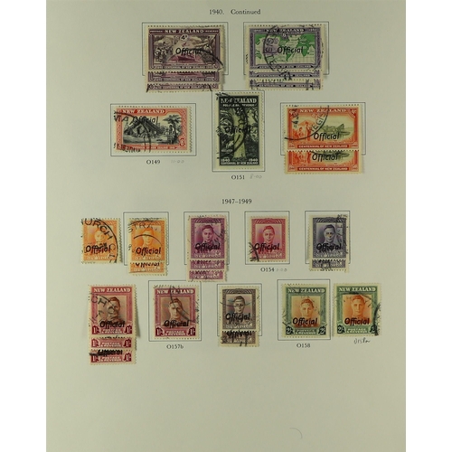 828 - NEW ZEALAND 1907-61 USED COLLECTION incl. 1907-11 Pictorial set to 6d, plus 2s and 5s (this with rep... 