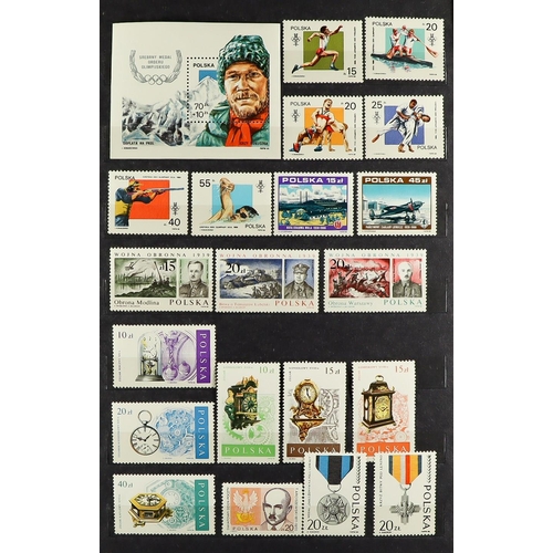 900 - POLAND 1919 - 1992 mint and used collection in 5 stockbooks. Includes a range of early stamps, Occup... 