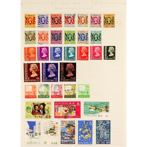 91 - COLLECTIONS & ACCUMULATIONS WORLD SORTED BOX in 11 albums. Mint and used with a good range of countr... 