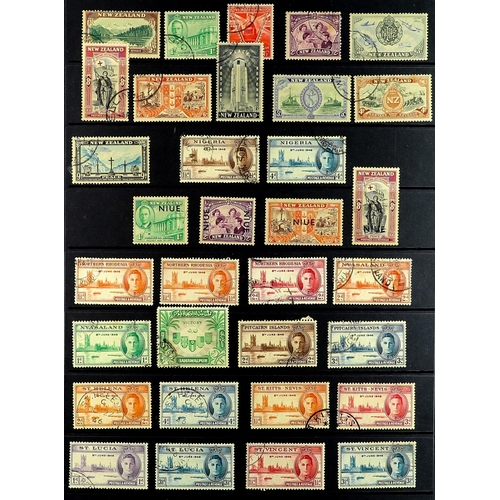 96 - COLLECTIONS & ACCUMULATIONS COMMONWEALTH 1946 VICTORY OMNIBUS complete fine used, plus additional pe... 