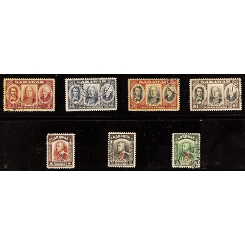 966 - SARAWAK 1946-65 COMPLETE USED from 1946 Centenary set right through to the end of 1965, SG 146/218, ... 