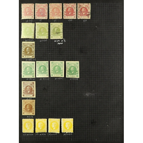 978 - SERBIA 1866-1943 COLLECTION in an album, includes 1866 1pa (x2, one with tear) & 2pa (x2) Newspapers... 