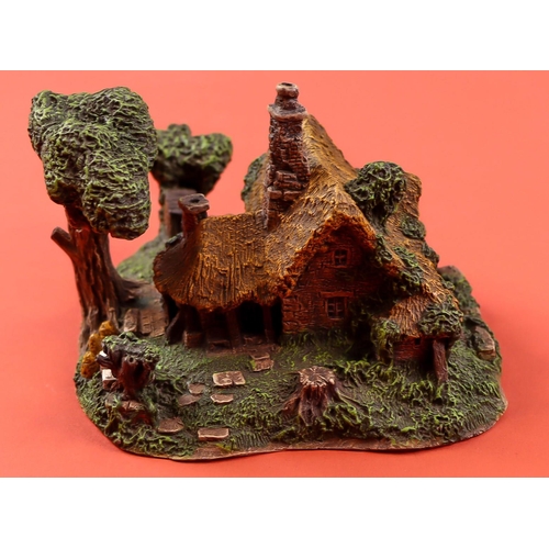 3 - TERRY PRATCHETT - DISCWORLD MODEL: GRANNY WEATHERWAX'S COTTAGE by The Cunning Artificer. 
Lot 3
[c]