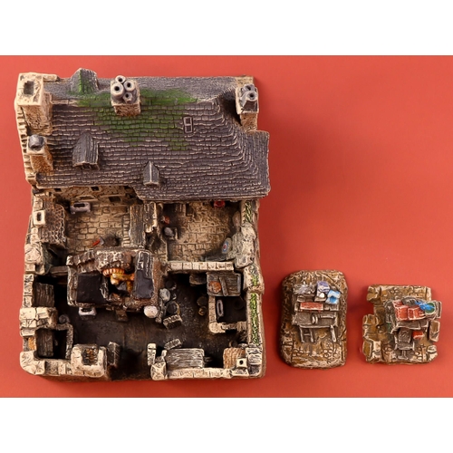 6 - TERRY PRATCHETT - DISCWORLD MODEL: TREACLE MINE ROAD WATCH HOUSE by The Cunning Artificer. Comprises... 