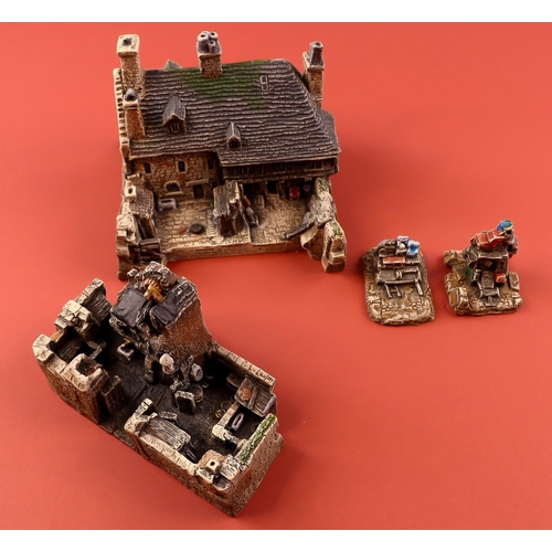 6 - TERRY PRATCHETT - DISCWORLD MODEL: TREACLE MINE ROAD WATCH HOUSE by The Cunning Artificer. Comprises... 