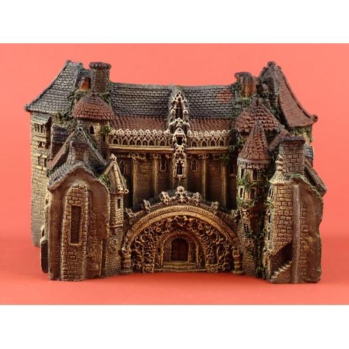 16 - TERRY PRATCHETT - DISCWORLD MODEL: THE UNSEEN UNIVERSITY by The Cunning Artificer. Limited edition o... 