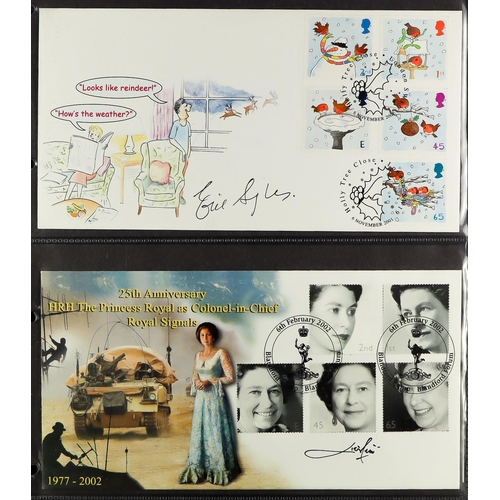 26 - AUTOGRAPHED FIRST DAY COVER COLLECTION. Mainly from the 2000s. Signatures include Vera Lynn, Helen M... 