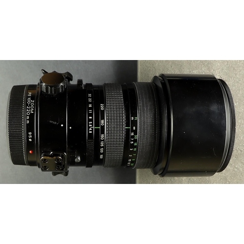 28 - BRONICA CAMERA LENSES. Two large used detachable zoom lenses made for Bronica cameras. One is a 100-... 