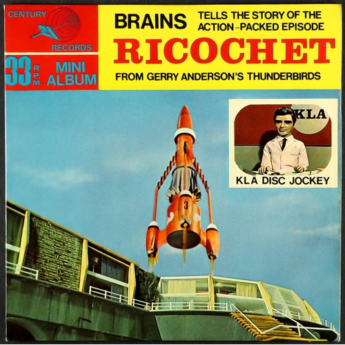 53 - GERRY ANDERSON RELATED VINYL SINGLES. Comprises of  The Thunderbirds, Captain Scarlet, Joe 90, Fireb... 