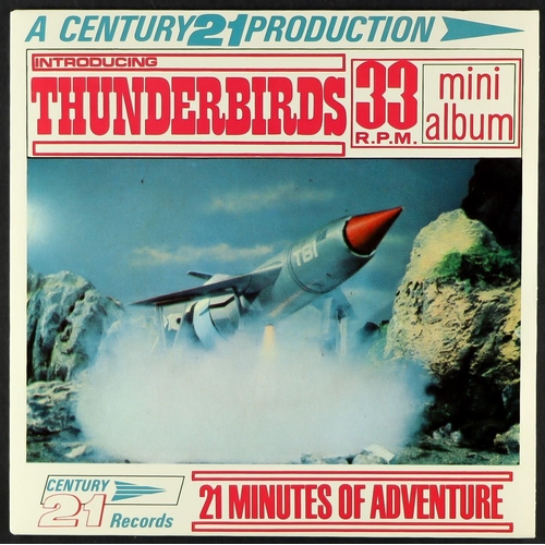 53 - GERRY ANDERSON RELATED VINYL SINGLES. Comprises of  The Thunderbirds, Captain Scarlet, Joe 90, Fireb... 