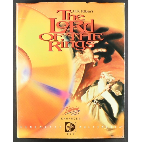 63 - LORD OF THE RINGS AND HOBBIT COLLECTABLES. Comprising of LOTR box set of 13 audio cassettes, 1993 LO... 