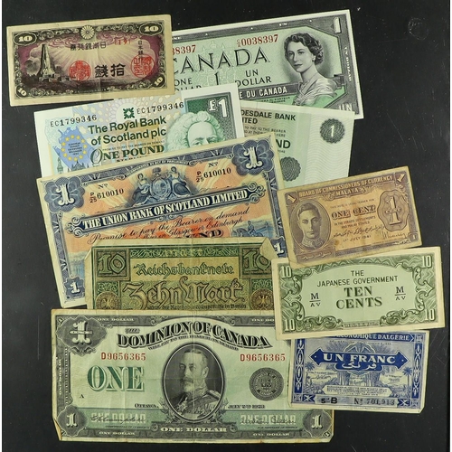 71 - POSTCARDS, COINS AND BANKNOTES. Includes an album of Greetings Cards (approx 190), loose postcards, ... 