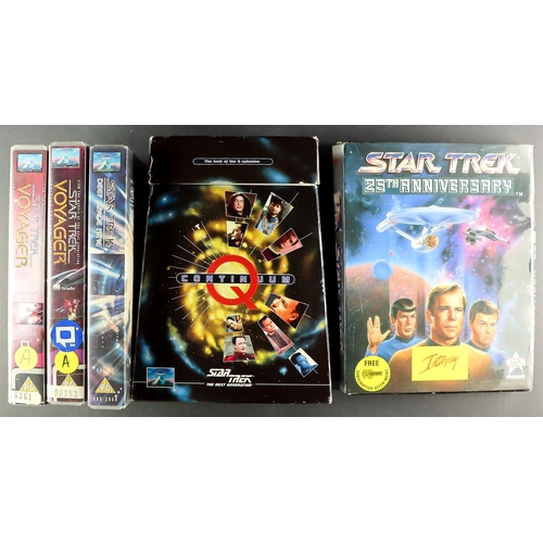 77 - STAR TREK DVD AND VIDEO COLLECTION which includes DVDs for the original series, Volumes 1-40 (Region... 