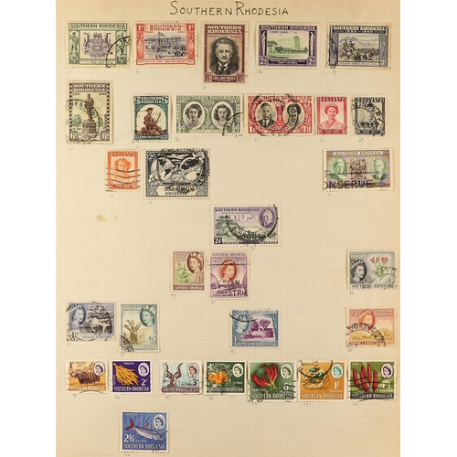 97 - HUGE WORLDWIDE WITH COMMONWEALTH COLLECTION in 6 large albums (loose- leaf with pages from various s... 