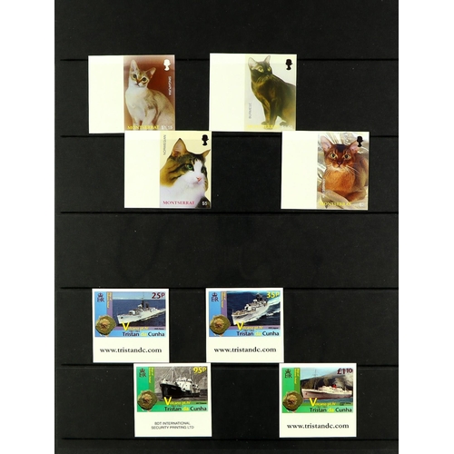 113 - COMMONWEALTH MODERN ARCHIVAL IMPERF PROOFS. A group of 2002 - 2013 imperf sets and miniature sheets ... 