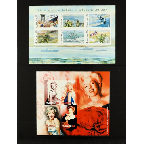 113 - COMMONWEALTH MODERN ARCHIVAL IMPERF PROOFS. A group of 2002 - 2013 imperf sets and miniature sheets ... 