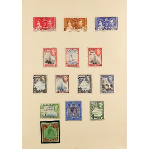 115 - [a] COMMONWEALTH MINT COLLECTION on various leaves in binders. QV to early QEII but chiefly from KGV... 