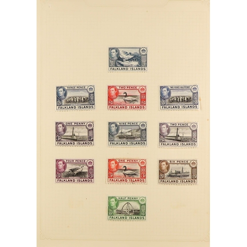 115 - [a] COMMONWEALTH MINT COLLECTION on various leaves in binders. QV to early QEII but chiefly from KGV... 