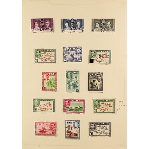 115 - [a] COMMONWEALTH MINT COLLECTION on various leaves in binders. QV to early QEII but chiefly from KGV... 