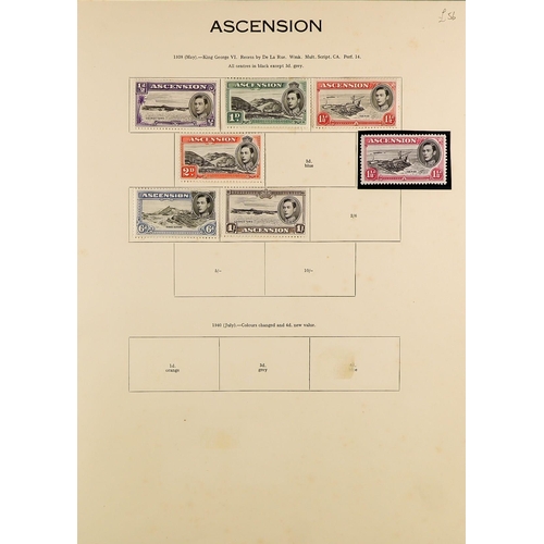 115 - [a] COMMONWEALTH MINT COLLECTION on various leaves in binders. QV to early QEII but chiefly from KGV... 