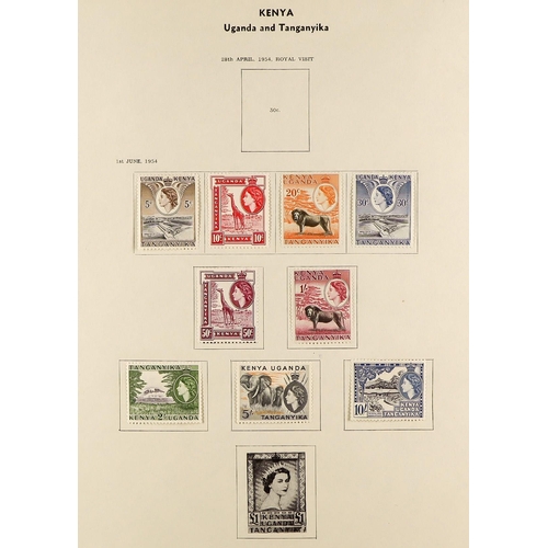 115 - [a] COMMONWEALTH MINT COLLECTION on various leaves in binders. QV to early QEII but chiefly from KGV... 