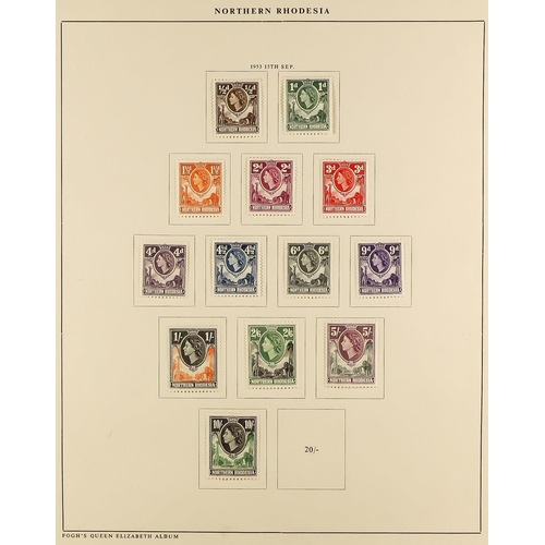 115 - [a] COMMONWEALTH MINT COLLECTION on various leaves in binders. QV to early QEII but chiefly from KGV... 