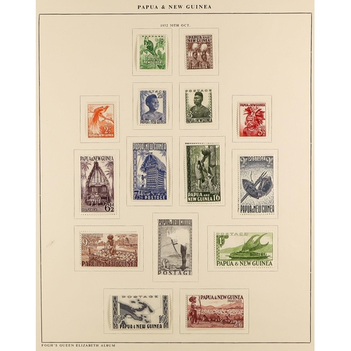 115 - [a] COMMONWEALTH MINT COLLECTION on various leaves in binders. QV to early QEII but chiefly from KGV... 